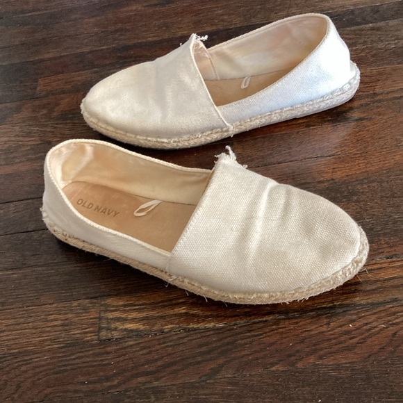 Canvas Espadrille Flats 🥿 | old navy | 7 1/2 - Picture 2 of 3